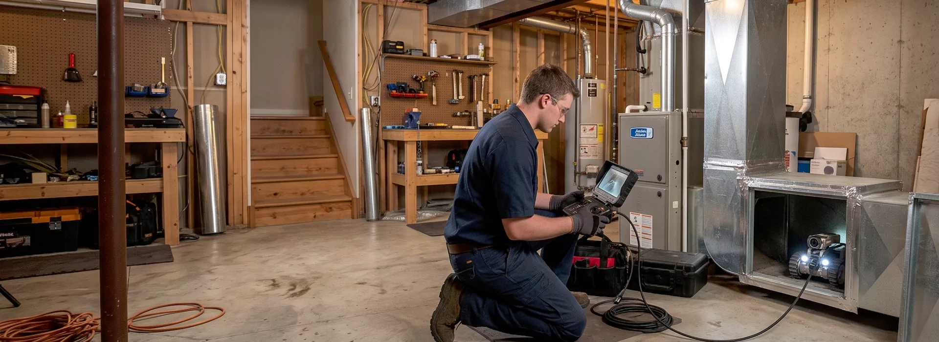 Robotic Duct Inspection Round Rock, Texas