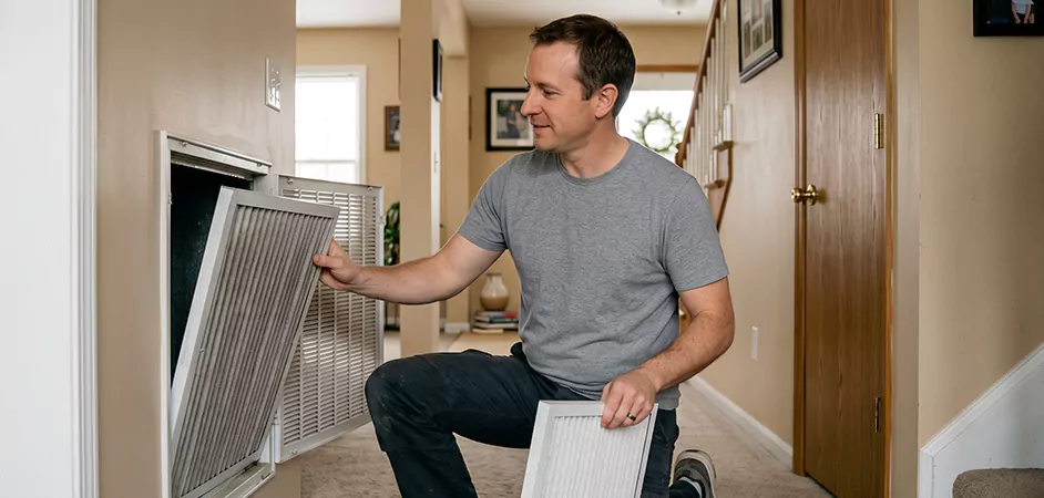 AC Air Filter Replacement in Round Rock, TX