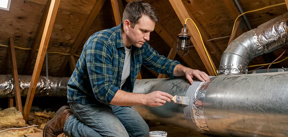 Air Duct Leak Repair in Round Rock, TX