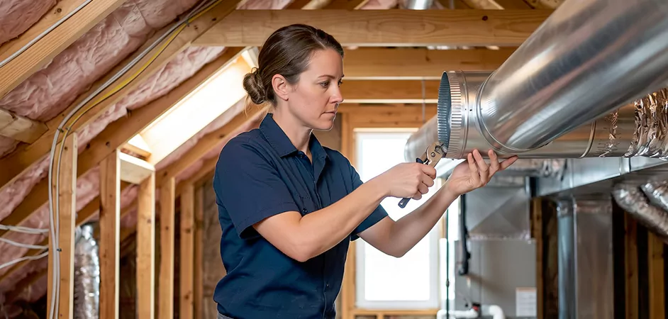 Dryer Vent Replacement in Round Rock, TX