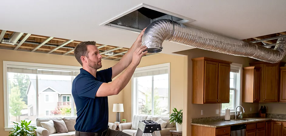 Duct Board Replacement in Round Rock