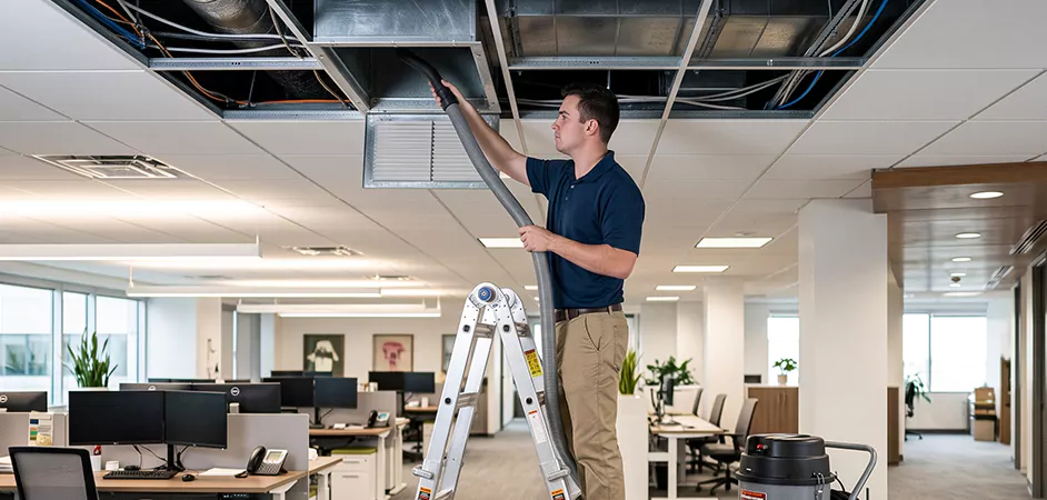 Restaurant Dining Room Duct Cleaning in Round Rock