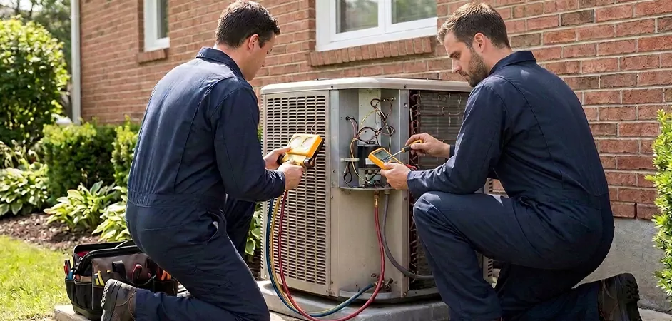 Heat Pump Inspection in Round Rock