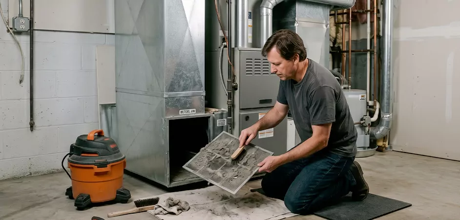 Dryer Lint Trap Maintenance in Round Rock