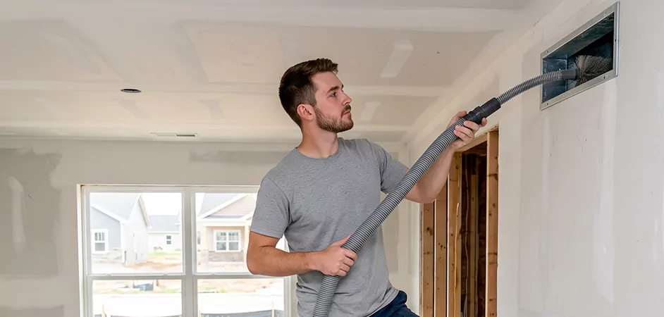 Multifamily New Construction Duct Cleaning in Round Rock